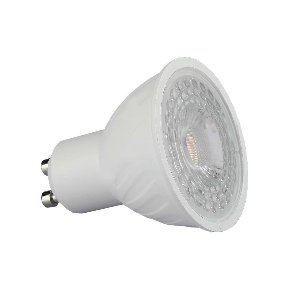 6W GU10 Żarówka LED, Chip SAMSUNG, Barwa:6500K, Kąt 110', Trzonek:GU10, VTAC, SKU 21194