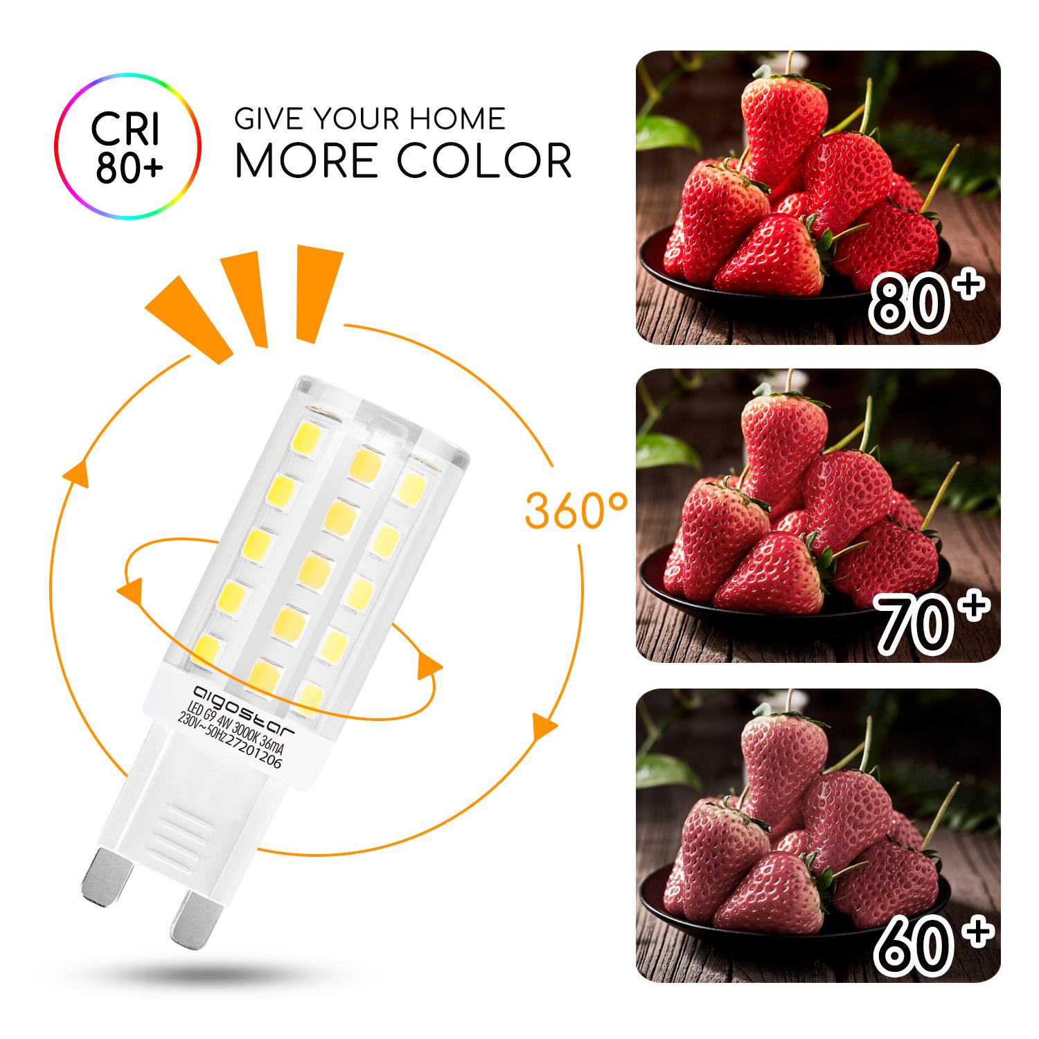 LED G9 4W Warm Light