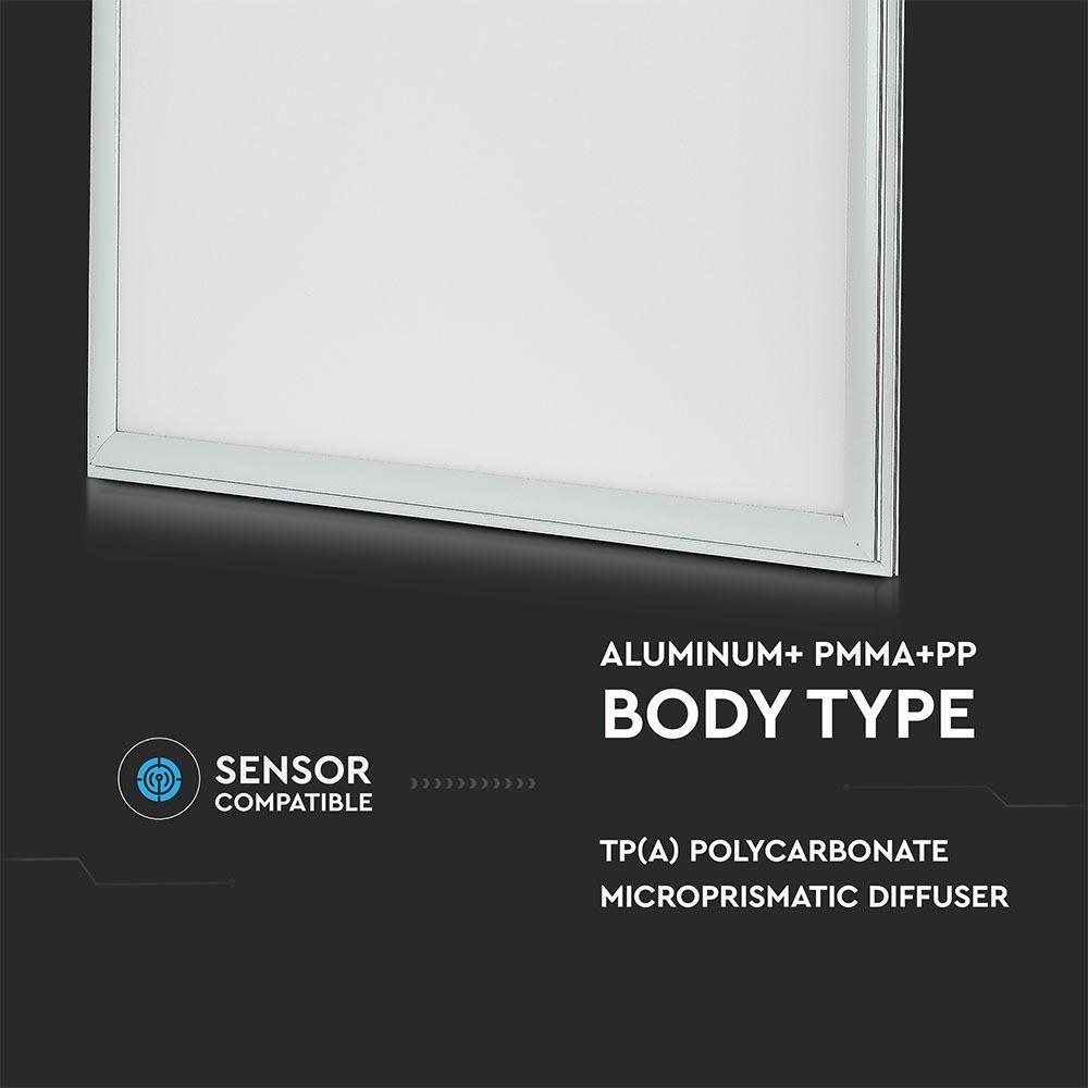 36W Panel LED -600x600mm, Samsung, Barwa:4000K, 5 Lat gwarancji, Opakowanie: 6szt., VTAC, SKU 750