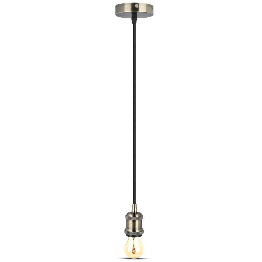 VT-7555 METAL PENDANT LIGHT-E27 HOLDER- BRASS BRONZE