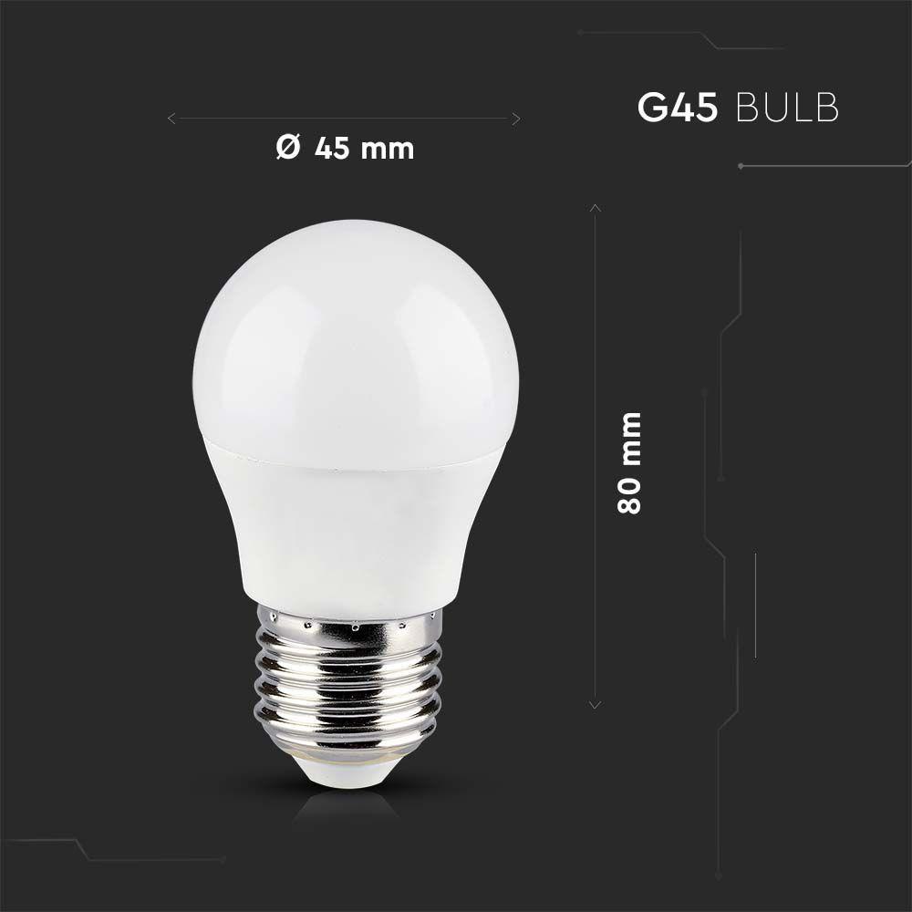 VT-2224 4.8W G45 LED SMART BULB RF CONTROL(SQ) RGB+3000K DIMMABLE E27