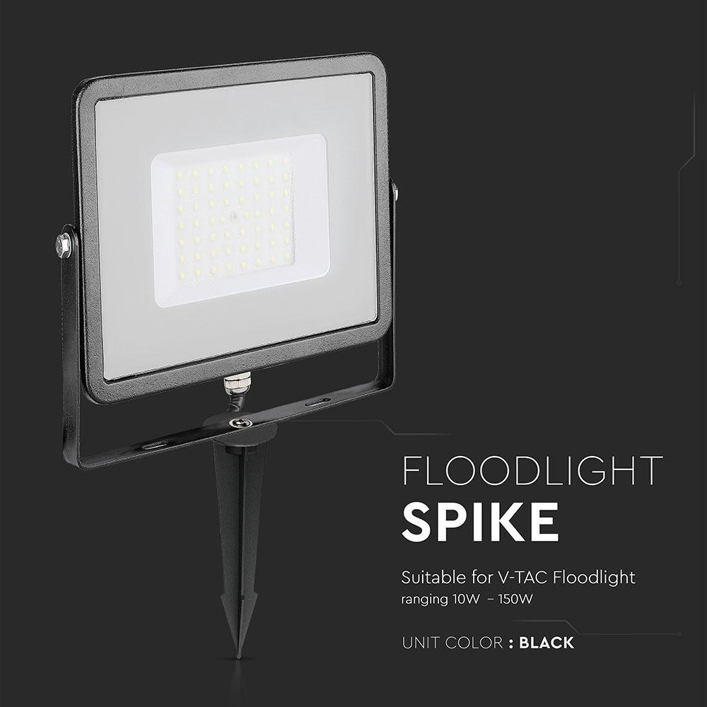 VT-855 FLOODLIGHT SPIKE - BLACK,D:60 X H265