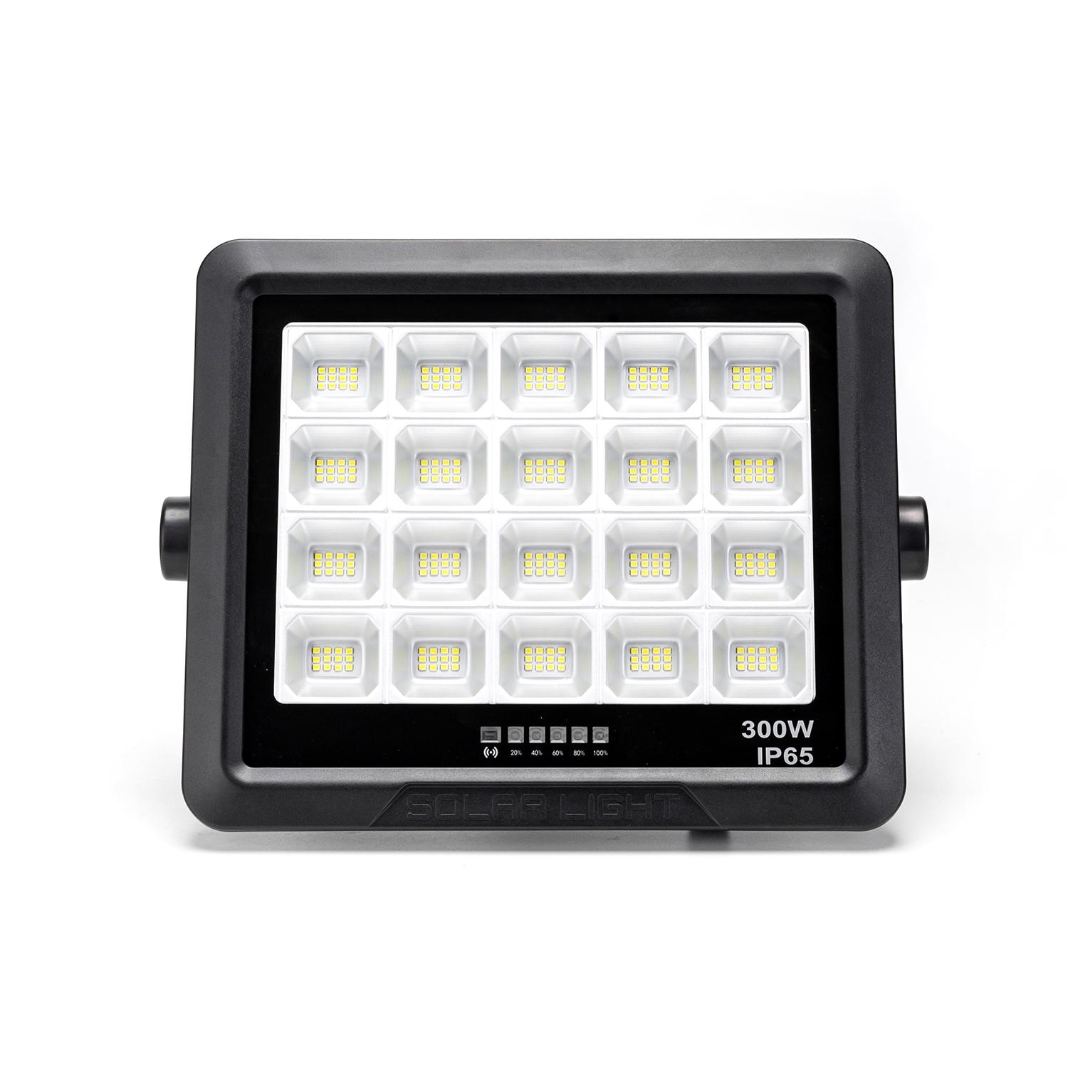 SP06 Naświetlacz solarny LED czarny 300W