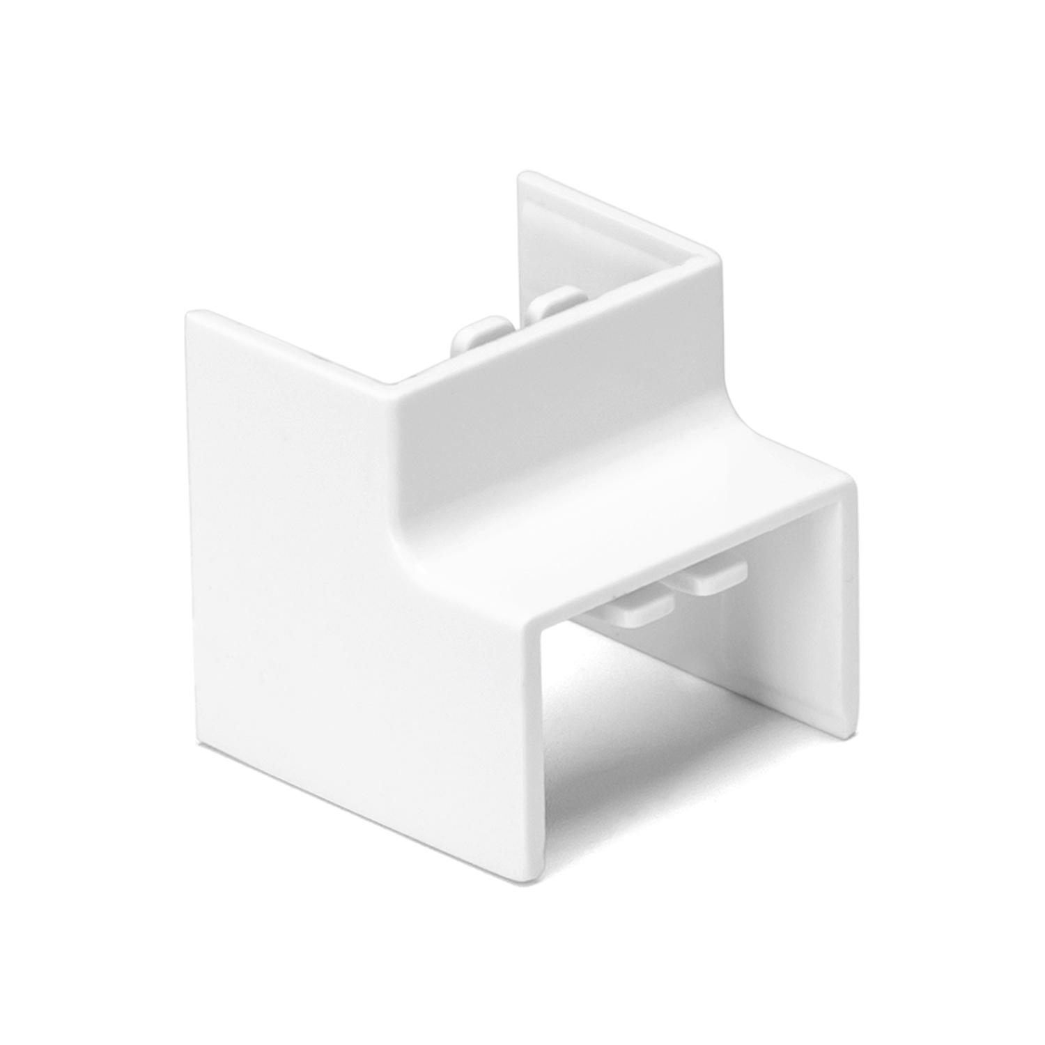 PVC Square Trunking Internal Bend White 25*16mm 4pcs