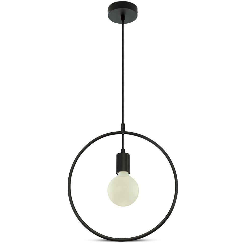 Lampa wisząca, Koło, Czarny , VTAC, SKU 3836