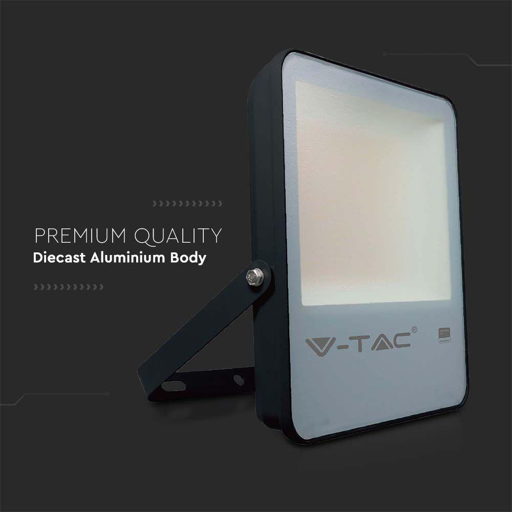 VT-52 50W LED FLOODLIGHT SAMSUNG CHIP 4000K BLACK BODY 137LM/W