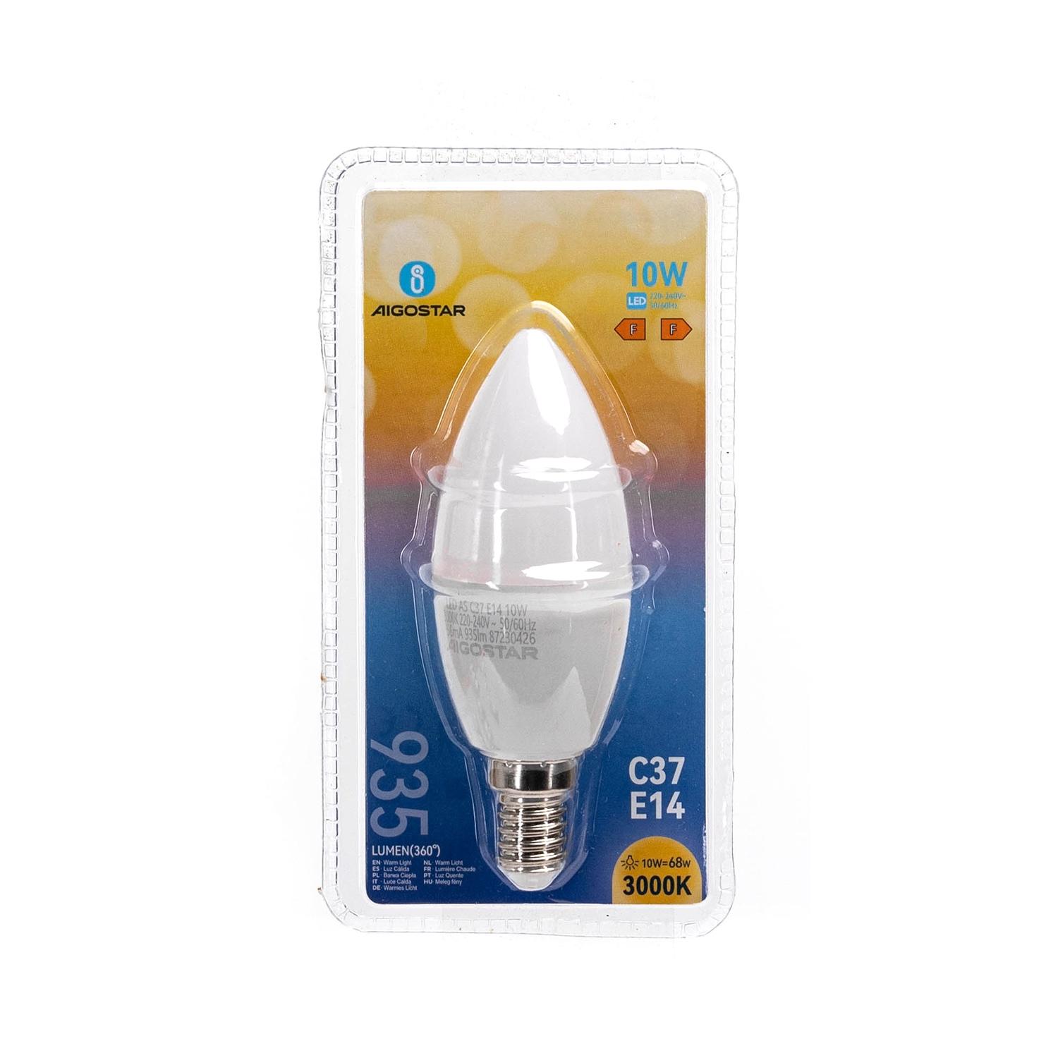 LED E14 10W C37