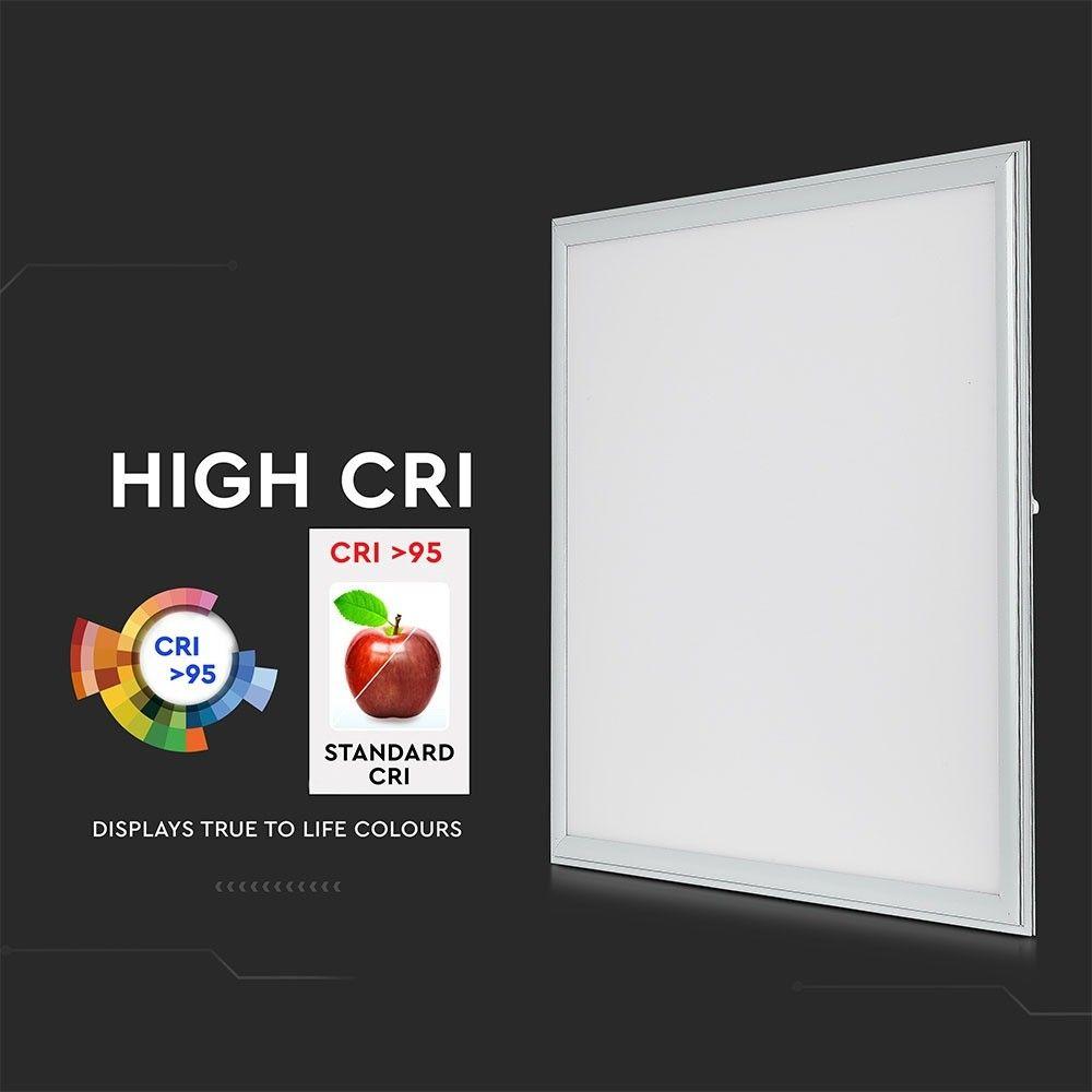 45W Panel LED 600x600mm, Barwa:3000K, CRI>95, Opakowanie: 6szt., VTAC, SKU 8086