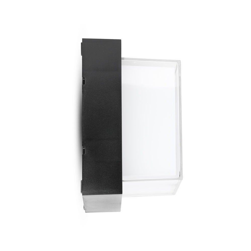 VT-828 12W LED WALL LIGHT 4000K,BLACK -SQUARE