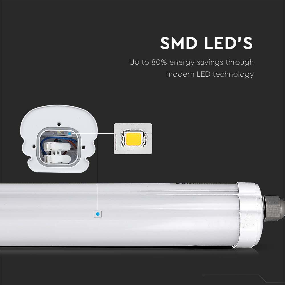 VT-6076 LED WP G-SERIES ECONOMICAL TUBE 60CM 6500K