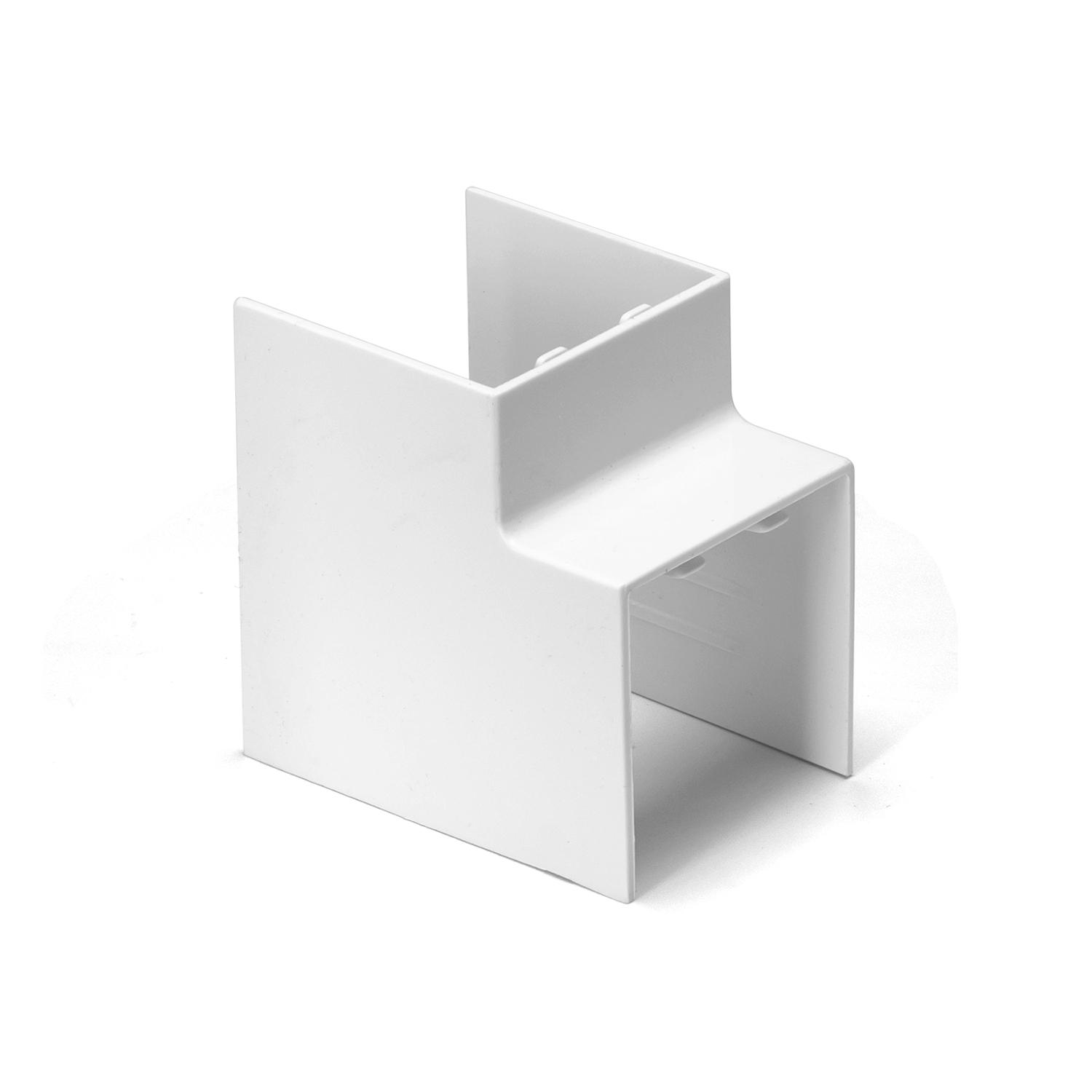 PVC Square Trunking Internal Bend White 40*40mm 4pcs