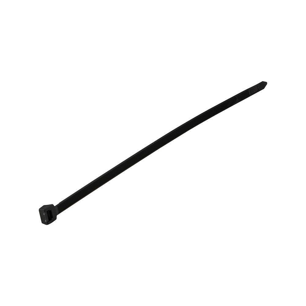 CABLE TIE 7.6*300mm BLACK (FLAMABILITY MATERIAL RATING - UL94-V2) 100PCS/PACK