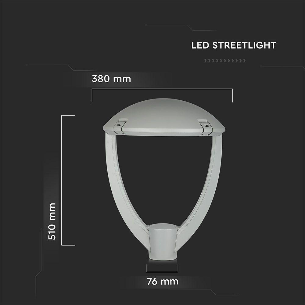 VT-55-1 50W LED GARDEN LIGHT(TYPE III-M LENS) SAMSUNG CHIP 4000K (130LM/W)